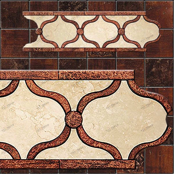 БОРДЮР ИЗ МРАМОРА GE-4 SKALINI ORNAMENTAL GE4