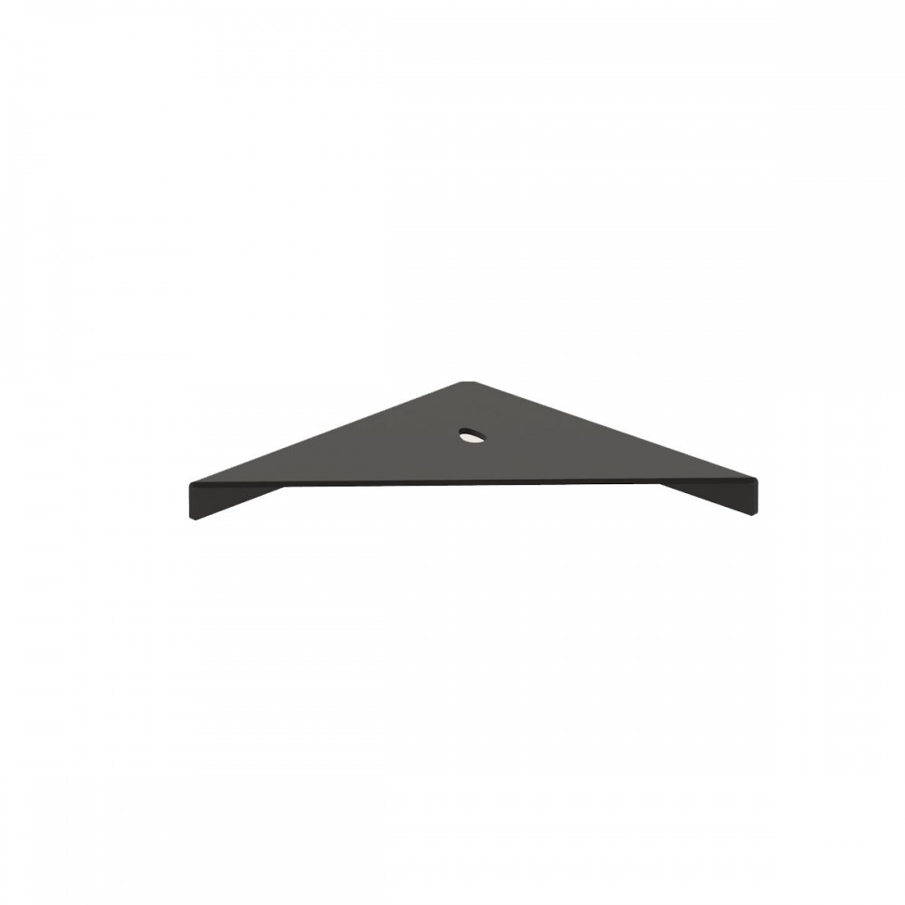 ELMEANNREVEVER Life Design Угловая полка для душа - Elegance  Непрозрачный черный  - Вид №4