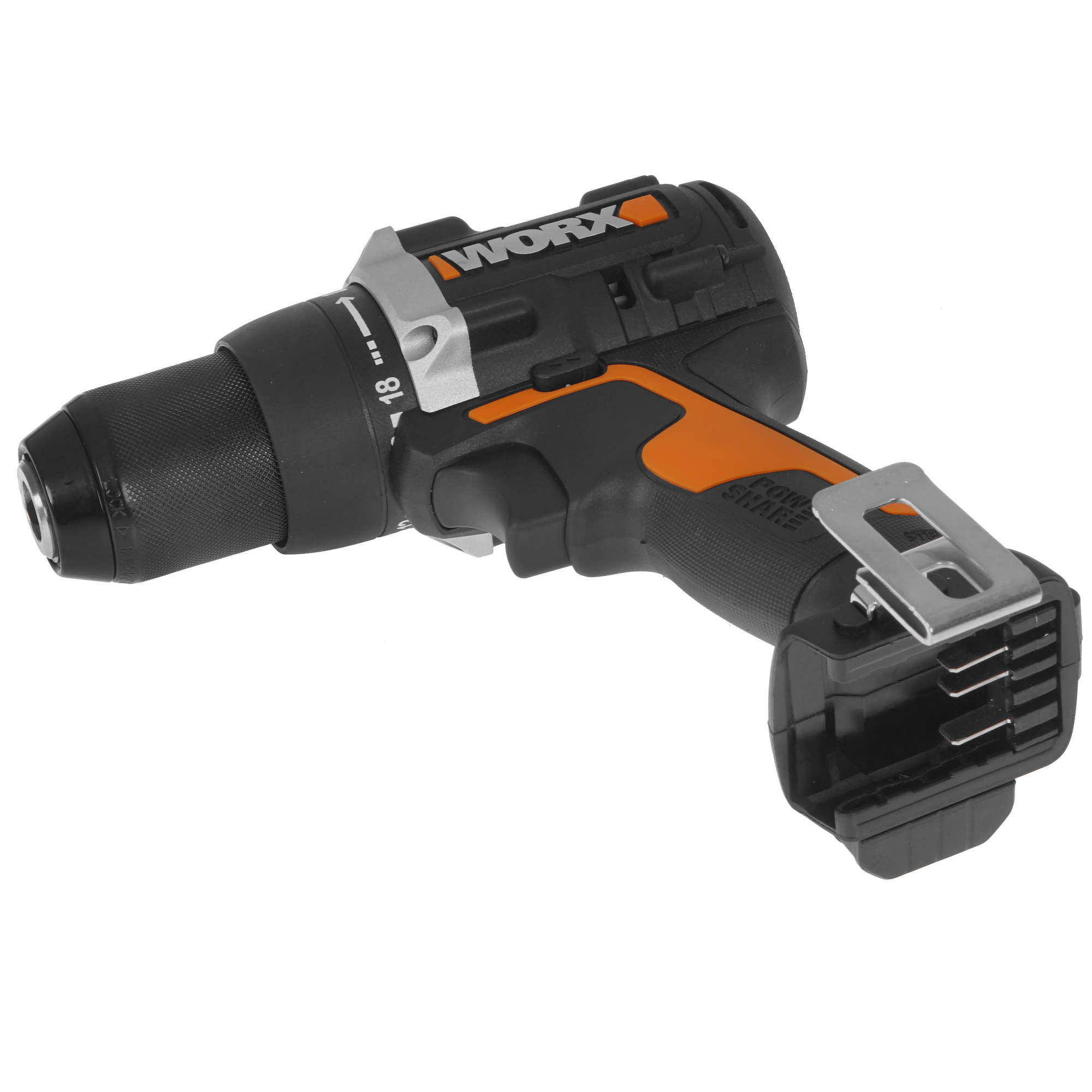 Дрель-шуруповерт Worx WX102.9 PowerShare 20V  , Без ЗУ, Без АКБ 5325131 STDN-0136572 - Вид №4