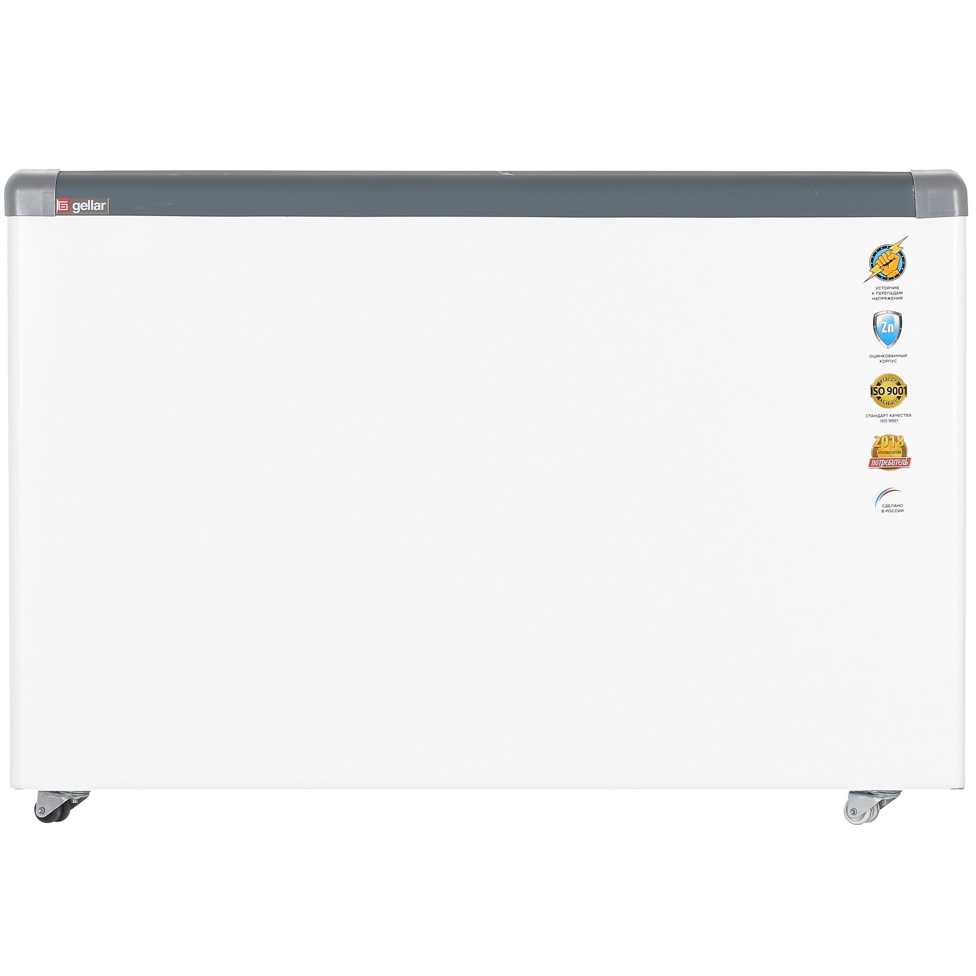 1109644 Морозильный ларь Frostor Gellar FG 400 С белый, серый STDN-0081657 - Вид №1