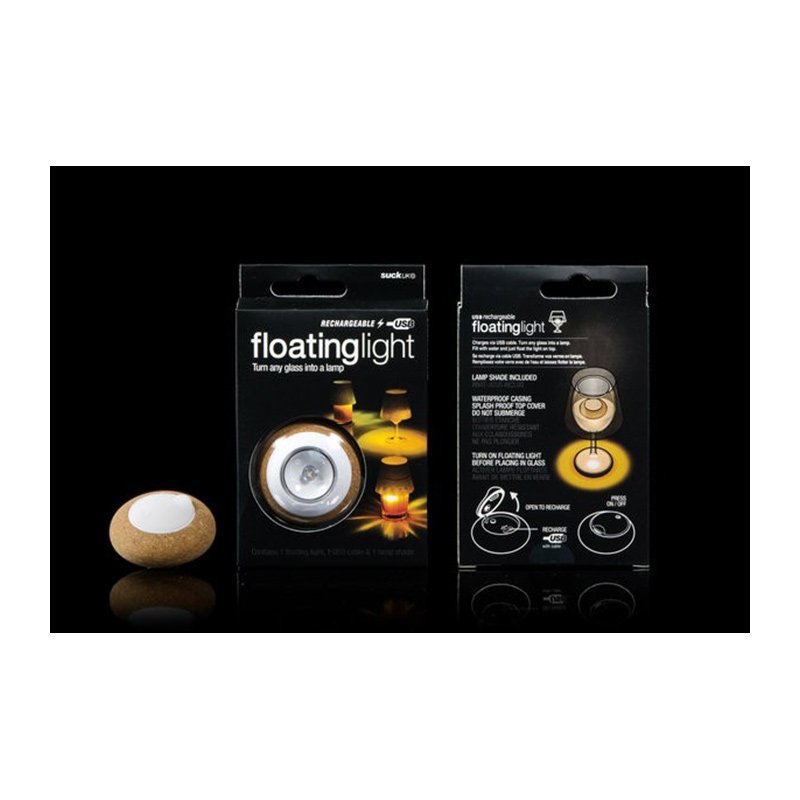 Светильник плавающий прозрачный Floating Light SK LIGHTGLASS1 SUCK UK  00-3880786 Прозрачный  - Вид №4