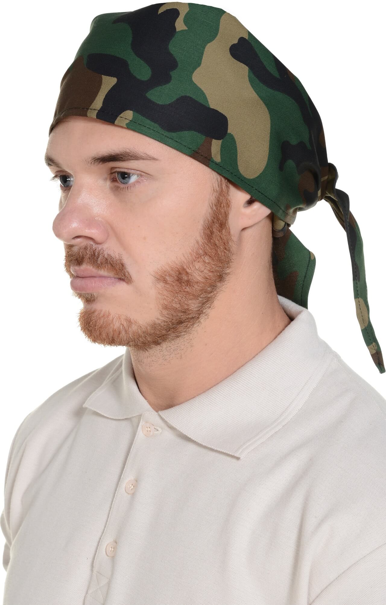 60542 Косынка  camouflage green El-Risto  Одежда для салонов красоты  размер  - Вид №2