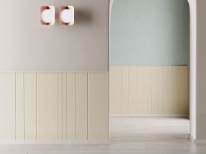 Настенная акустическая панель из ткани