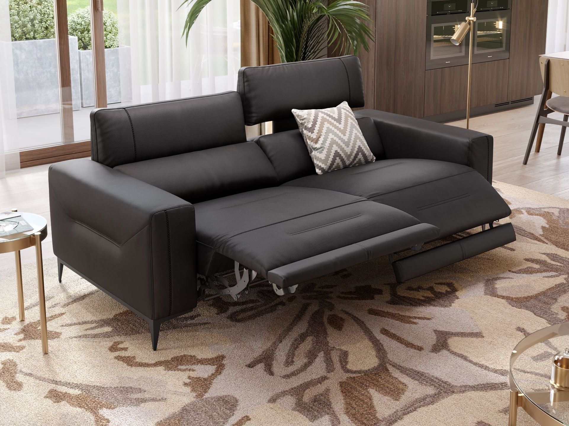 2-местный кожаный диван Sofanella Teramo ARCH-00109662 - Вид №2