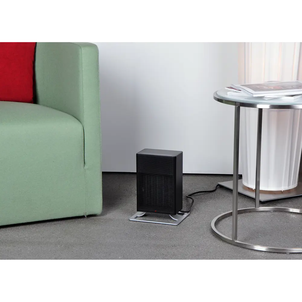 Тепловентилятор керамический электрический Stadler Form Anna Little с электронным термостатом, 1200 Вт, цвет черный STLM-2119077 - Вид №2