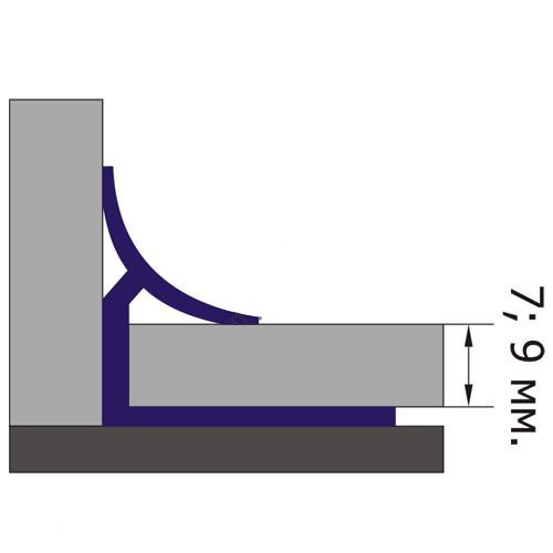 Уголок 14 зеленый 7 мм вн Santreyd 254814 - Вид №1
