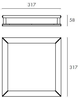Milan Iluminacion Настенный светильник из алюминия с диммером Gil 6455 - Вид №2