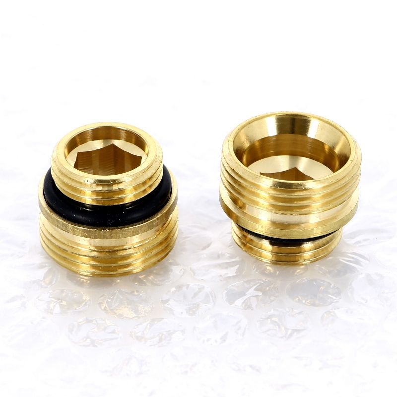 Комплект соединителей Rehau (2 шт) В 1/2"х3/4" для радиаторов обжимн 240711 - Вид №3