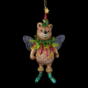 91471116 Елочная игрушка Фея-медвежонок Erichkrause decor 56274 39 см х 36 см разноцветный STLM-0949842