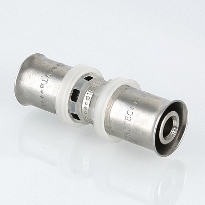 VTm.203.N.002616 Пресс-фитинг прямой Valtec 26 х 16 мм  - Вид №1