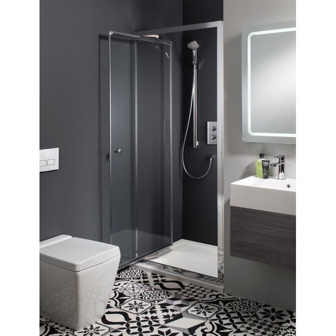 Дверь в нишу Infold 800mm Britton Burlington EIDSC0800  - Вид №1