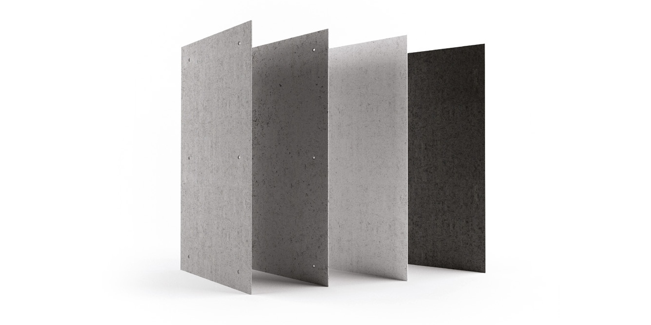 BetOn Панель из фибробетона 1000х1000 с отверстиями серая ПАНЕЛИ ИЗ ФИБРОБЕТОНА P504Н - Вид №3