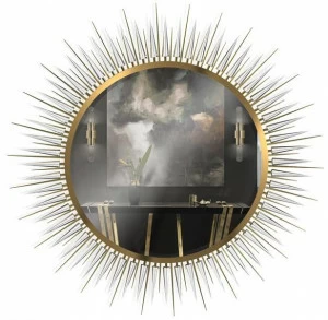 LUXXU Круглое настенное зеркало Explosion