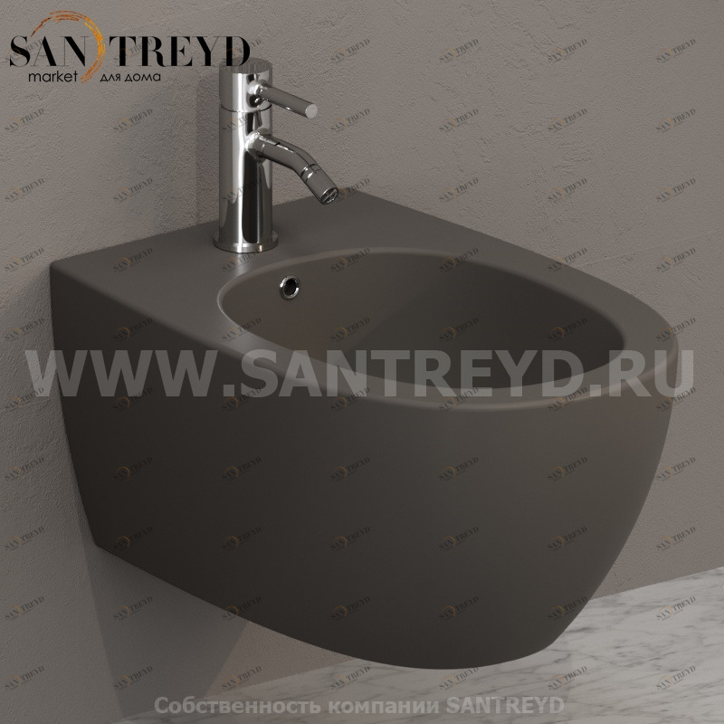 MDS09AT Биде подвесное 4ALL Ceramica Globo