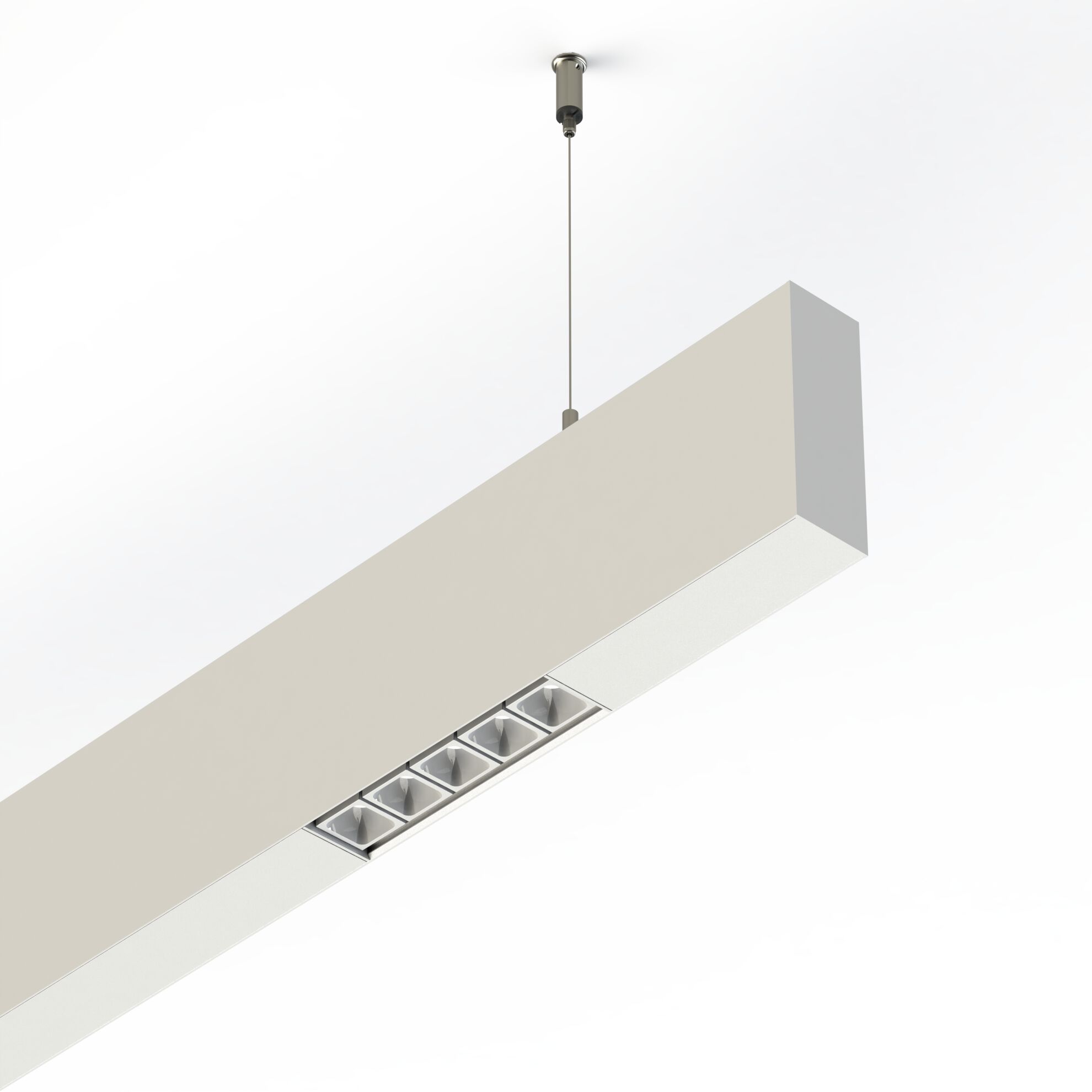 Экструдированный алюминиевый светодиодный подвесной светильник Lucifero's Файл H ARCH-00145456 - Вид №3