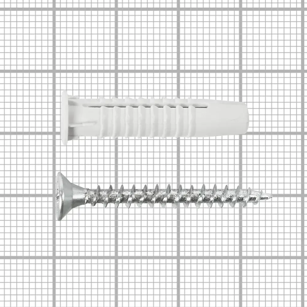 Дюбель универсальный нейлоновый Dilwis 6x30мм 80 шт. в комплекте с шурупом STLM-2023135 - Вид №6