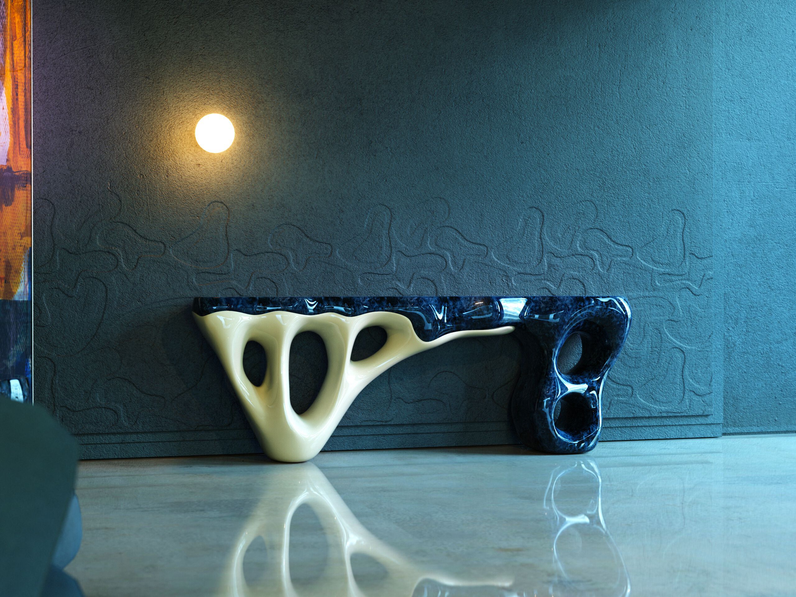 Консоль из стекловолокна KARPA ELEMENTS K4014 ARCH-00112575 - Вид №2