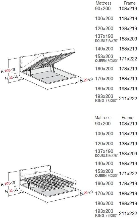 Bolzan Letti Мягкая контейнерная кровать Iorca sun-id-1441155 - Вид №6