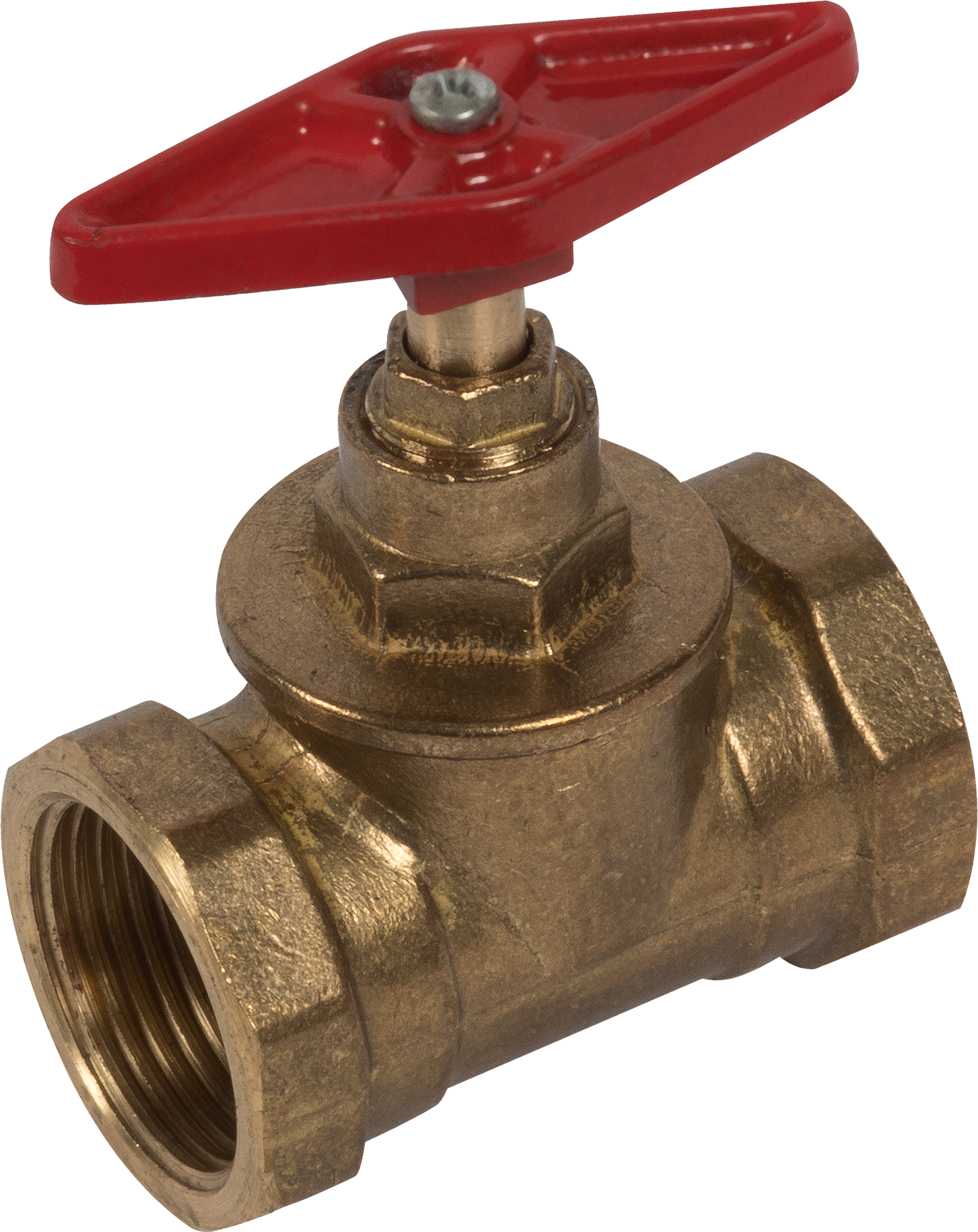 Вентиль запорный БАЗ 1 дюйм латунный для систем водоснабжения 17475678 STLM-0008155