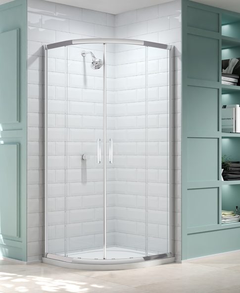 Душевой уголок M83231 Merlyn 8 Series Хромированный  - Вид №1