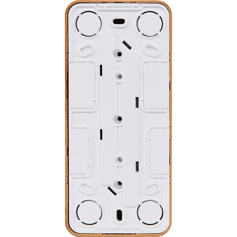 Розетка тройная накладная Schneider Electric Blanca без заземления цвет ясень 86720972 STLM-2145171 SYSTEME ELECTRIC - Вид №3