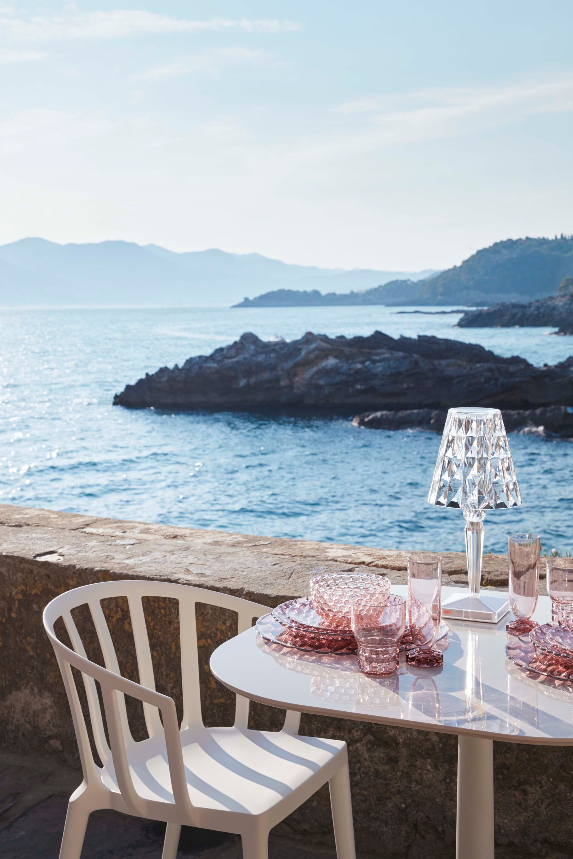 Набор десертных тарелок из инженерного пластика Kartell Jellies Family ARCH-00020901 - Вид №16