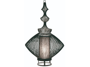 Металлическая настольная лампа