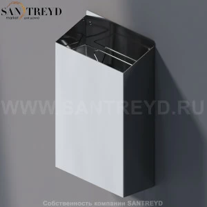 Agape MACH 2 Корзина для мусора хромированная AMC20938A