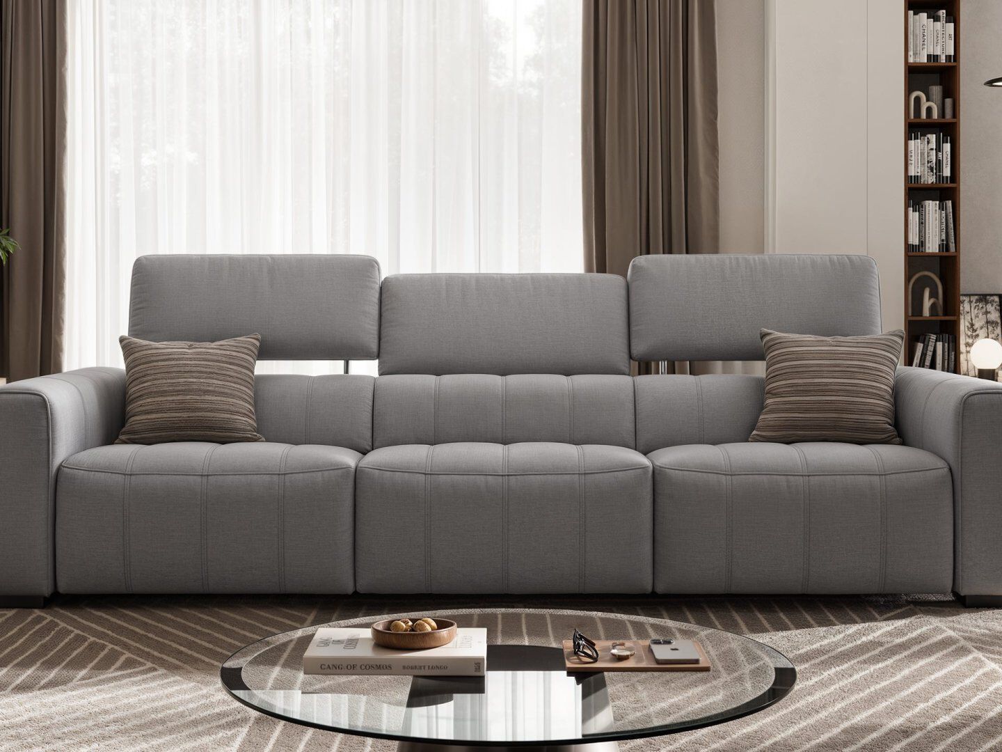 3-местный тканевый диван Sofanella Малибу ARCH-00026833 - Вид №3