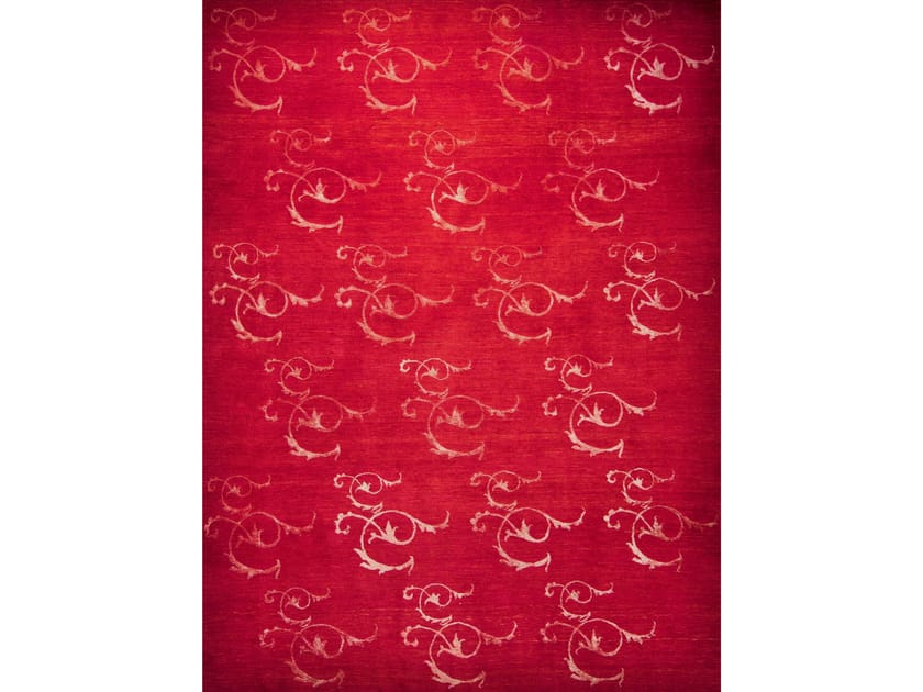 Прямоугольный ковер из шерсти и шелка Zollanvari Isfahan Celadon-дизайнер ARCH-00067909