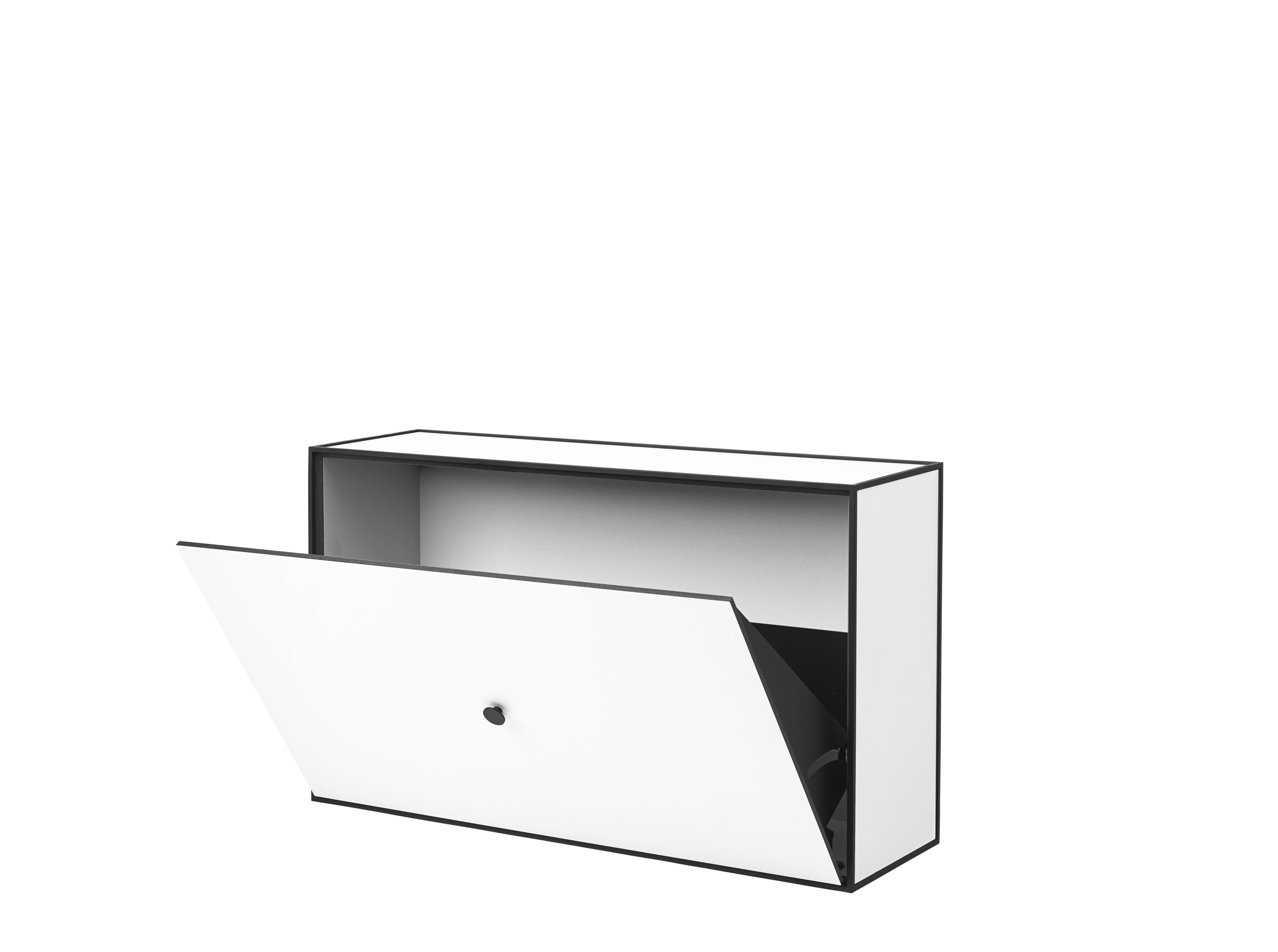 Алюминиевый и деревянный подвесной шкаф для обуви Audo Copenhagen рамка ARCH-00093529 - Вид №6