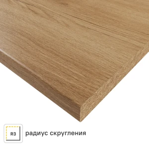 Столешница кухонная Slotex Верея 120x60x3.8 см ДСП цвет золотистое дерево 89365105 STLM-2014790