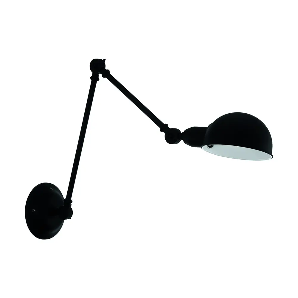 Настенный светильник Eglo Exmoor E27 28 Вт, цвет черный STLM-2102096 - Вид №1