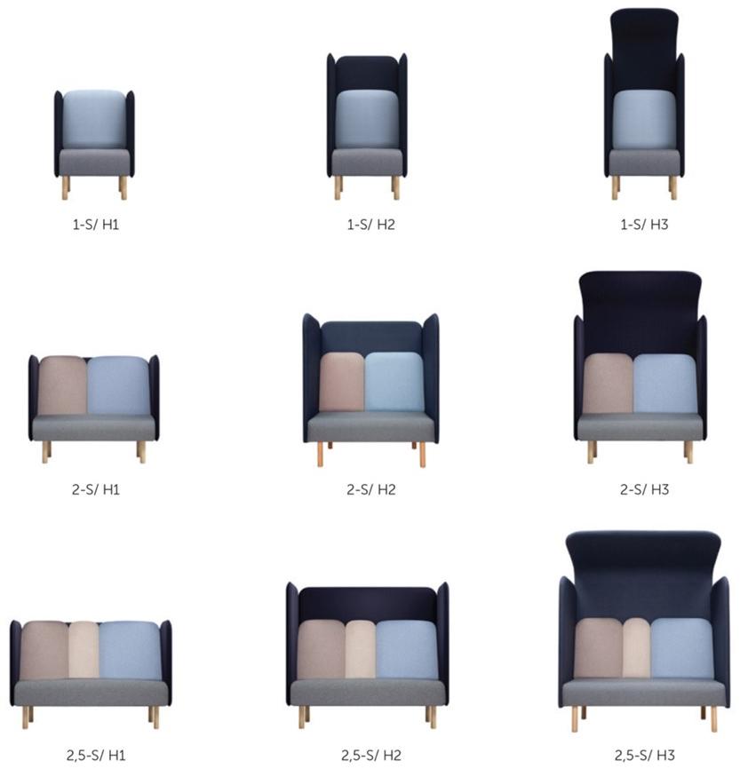 SOFTREND Мягкий 3-х местный диван с высокой спинкой August sun-id-1412405 - Вид №4