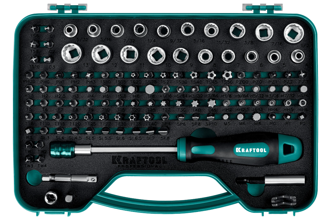 Отвертка с насадками/битами KRAFTOOL X-Drive-122 9164633 STDN-0054162 - Вид №1
