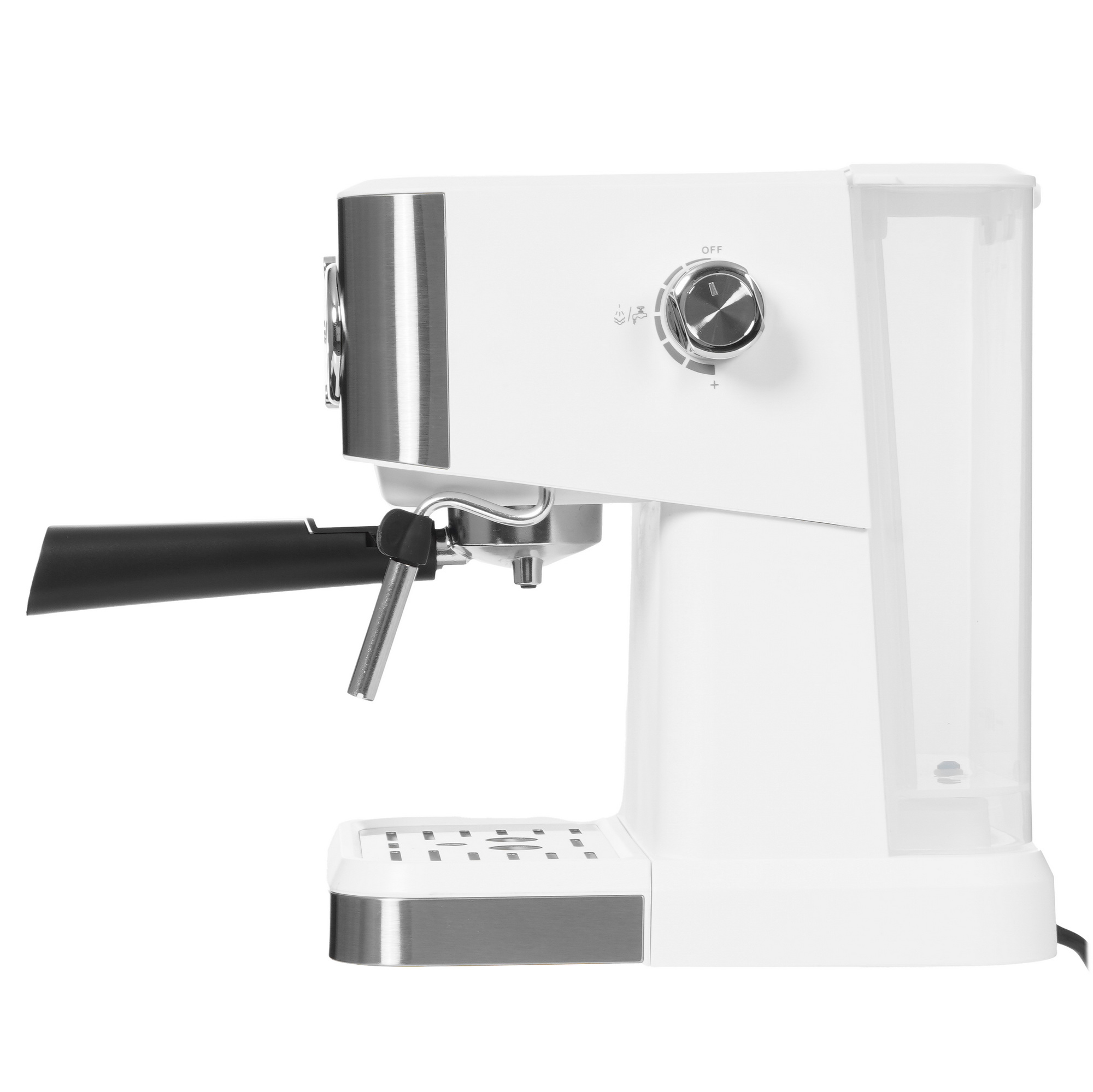 9052691 Кофеварка рожковая JVC JK-CF33 white белый STDN-0083016 - Вид №2