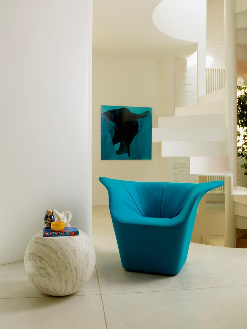 Cappellini Круглый журнальный столик из стекловолокна и смолы  Bg_1  - Вид №18