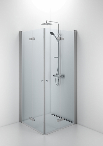 7738080 Складывающаяся душевая дверь IFO Space, настенный кронштейн IFO Space, 1200 мм для угла 45 ° - Вид №2