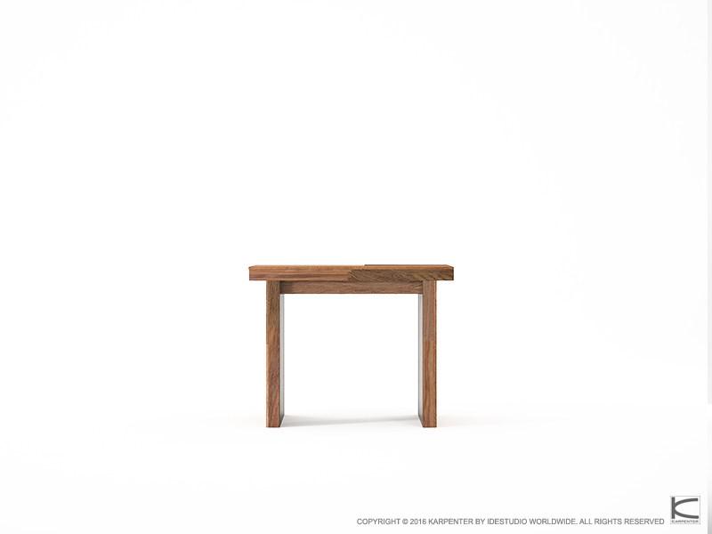 KARPENTER Скамейка из дерева Organik Or11-tmh - Вид №1