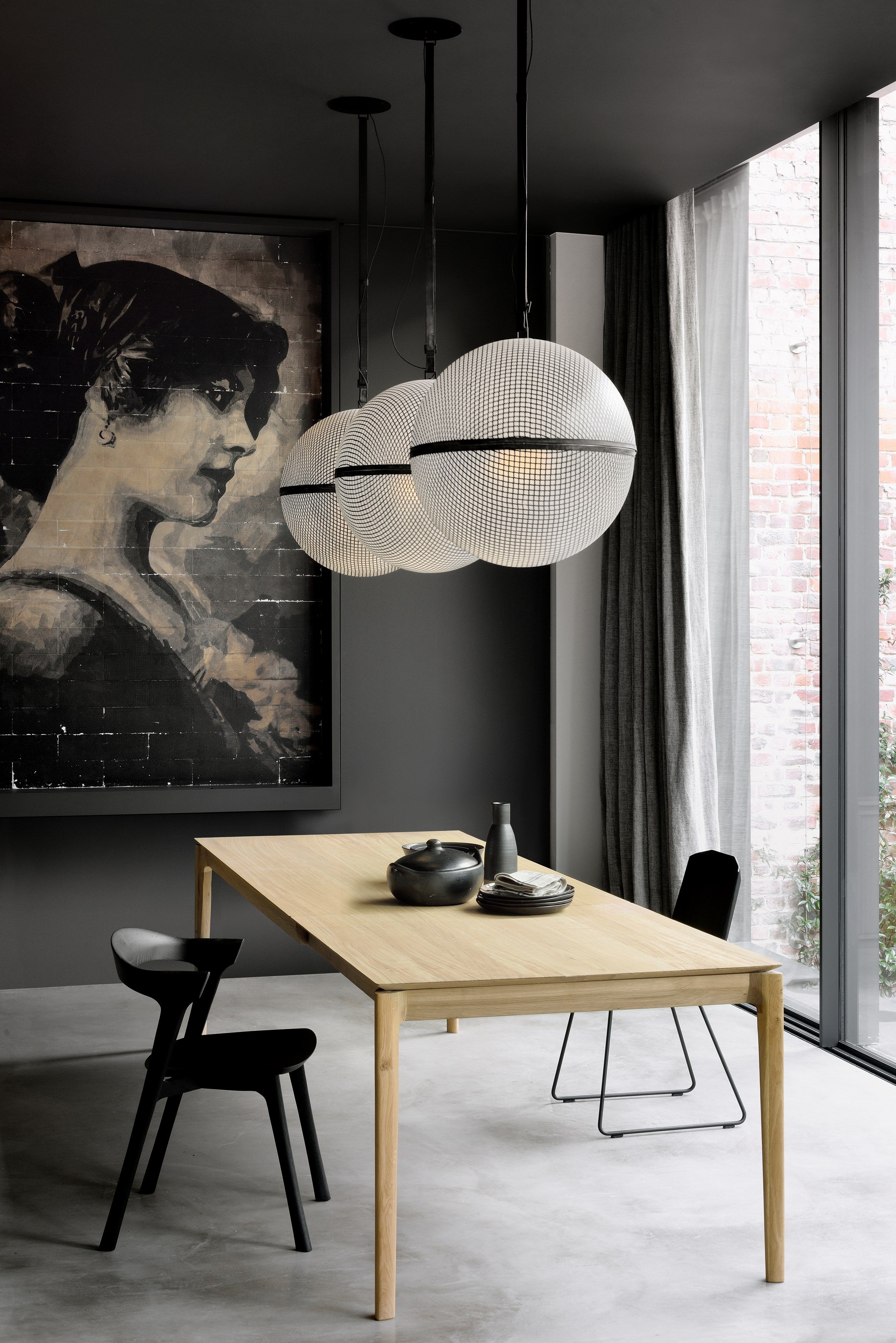 Прямоугольный выдвижной стол из дуба Ethnicraft Bok ARCH-00063583 - Вид №20