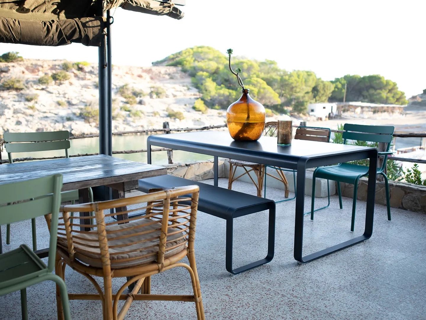 Металлический прямоугольный садовый стол Fermob Bellevie Premium ARCH-00139014 - Вид №1