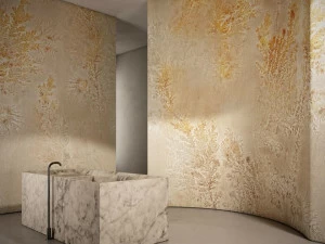 GLAMORA Моющиеся виниловые обои с цветочными мотивами Fossil