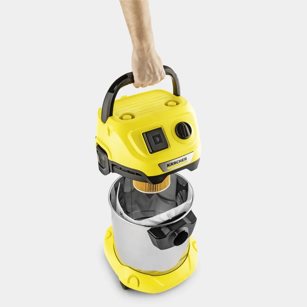 Строительный пылесос Karcher WD 3 для сухой и влажной уборки с автоматическим включением 84231876 STLM-0047292 - Вид №8
