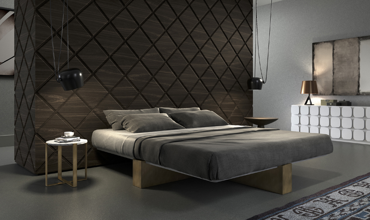 Кровать LETTO 4 EMMEMOBILI L41R__ + L40R__  - Вид №3