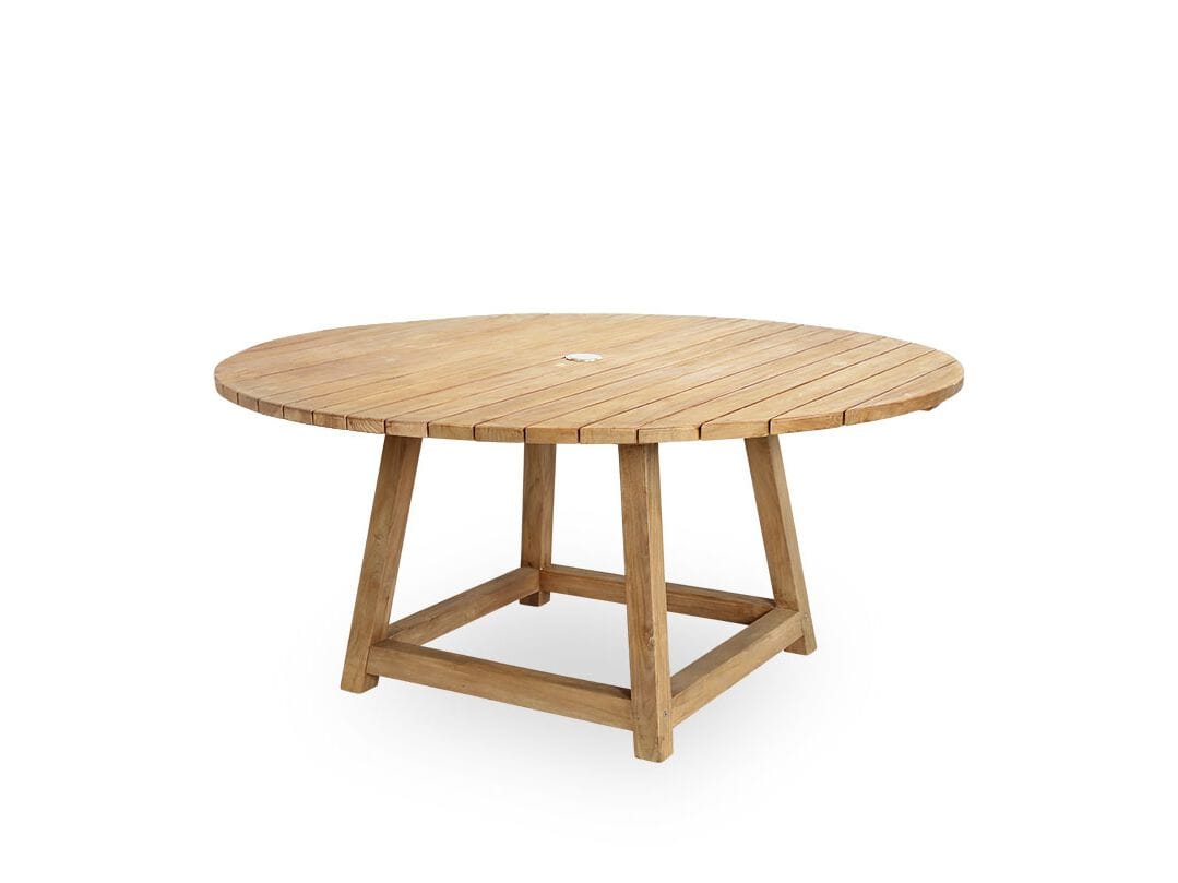 Круглый стол из тикового дерева Sika Design Teak Exterior ARCH-00070145