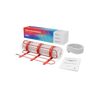 91841035 Нагревательный мат для теплого пола Теплолюкс Neo 2.5 м² 400 Вт STLM-1386168