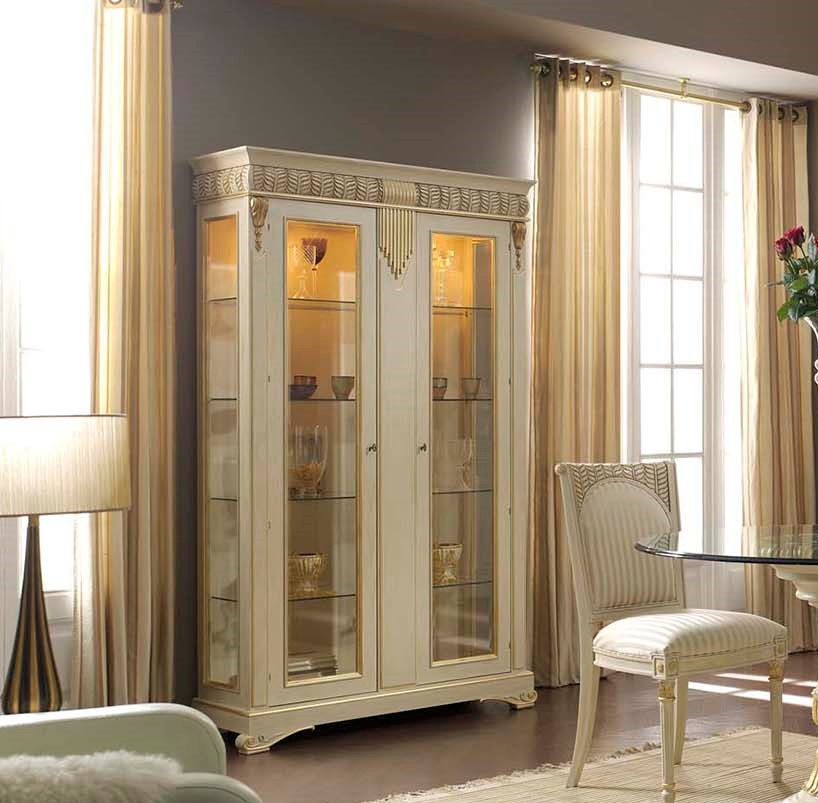 106700 Буфет 2-дверный DaVinci 10022 белый Llass DA VINCI Santreyd - Вид №1