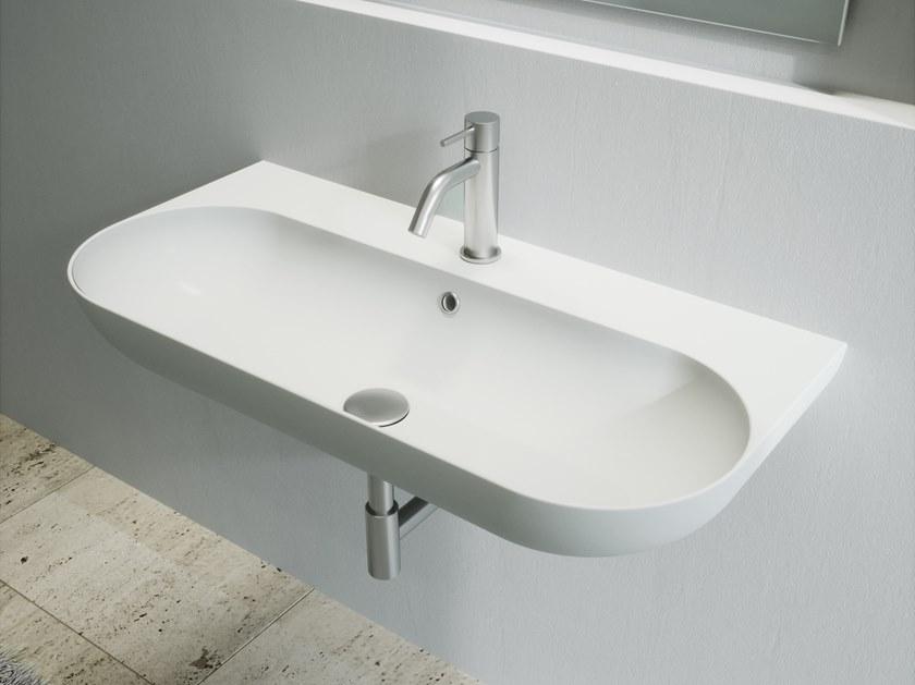 Подвесная раковина настенная овальная Olympia Ceramica Milady белая sun-id-1357246 - Вид №4