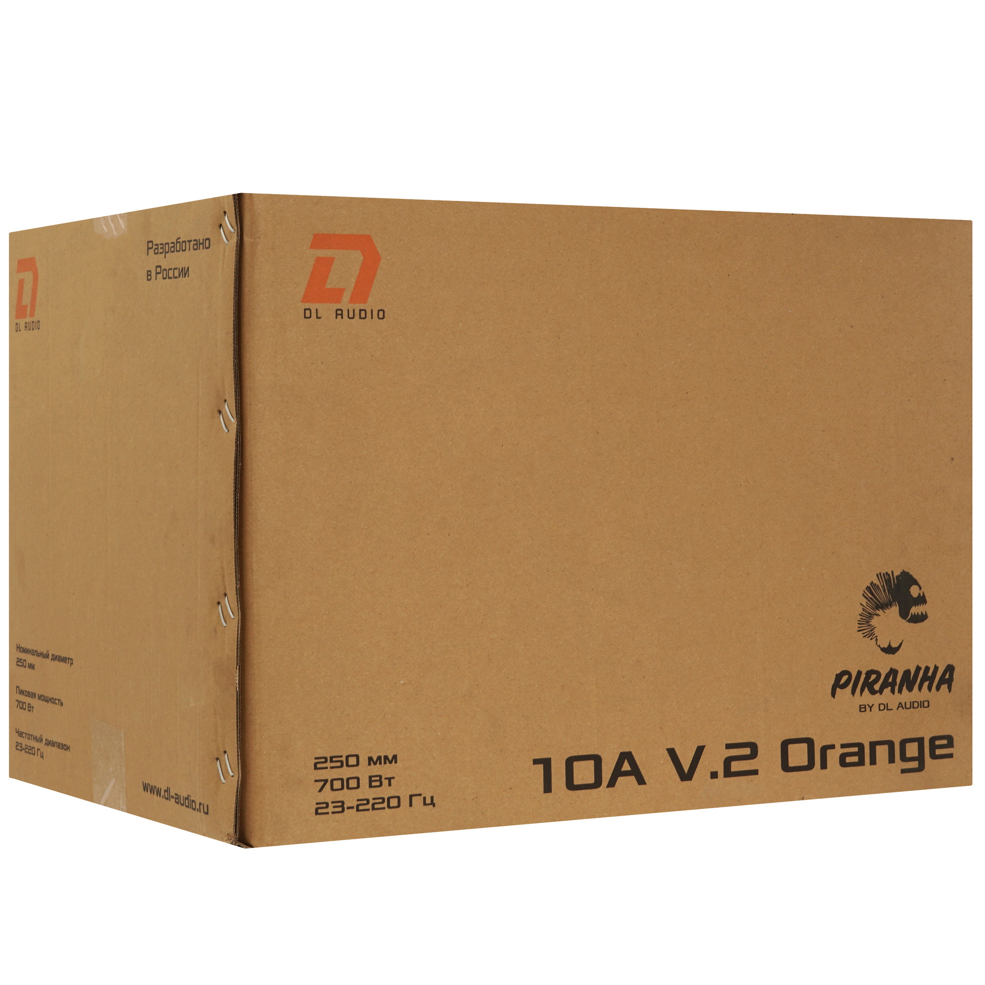 9285798 Автосабвуфер активный DL Audio Piranha 10A V.2 Orange STDN-0016726 - Вид №8
