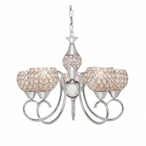 Подвесная люстра Silver Light Malika 126.54.5 SILVER LIGHT MALIKA 181547 Хром